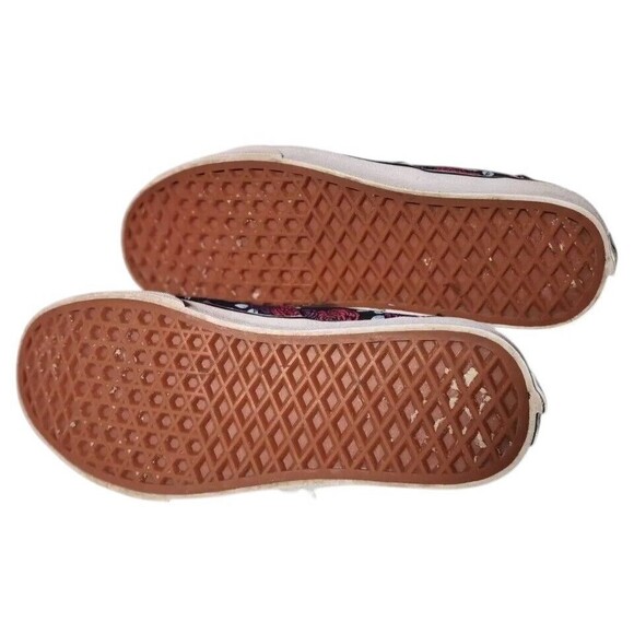 Vans Roses Doheny Women's Size 7.5 Low Top Lace Up Skater Comfort Sneakers - Picture 5 of 7